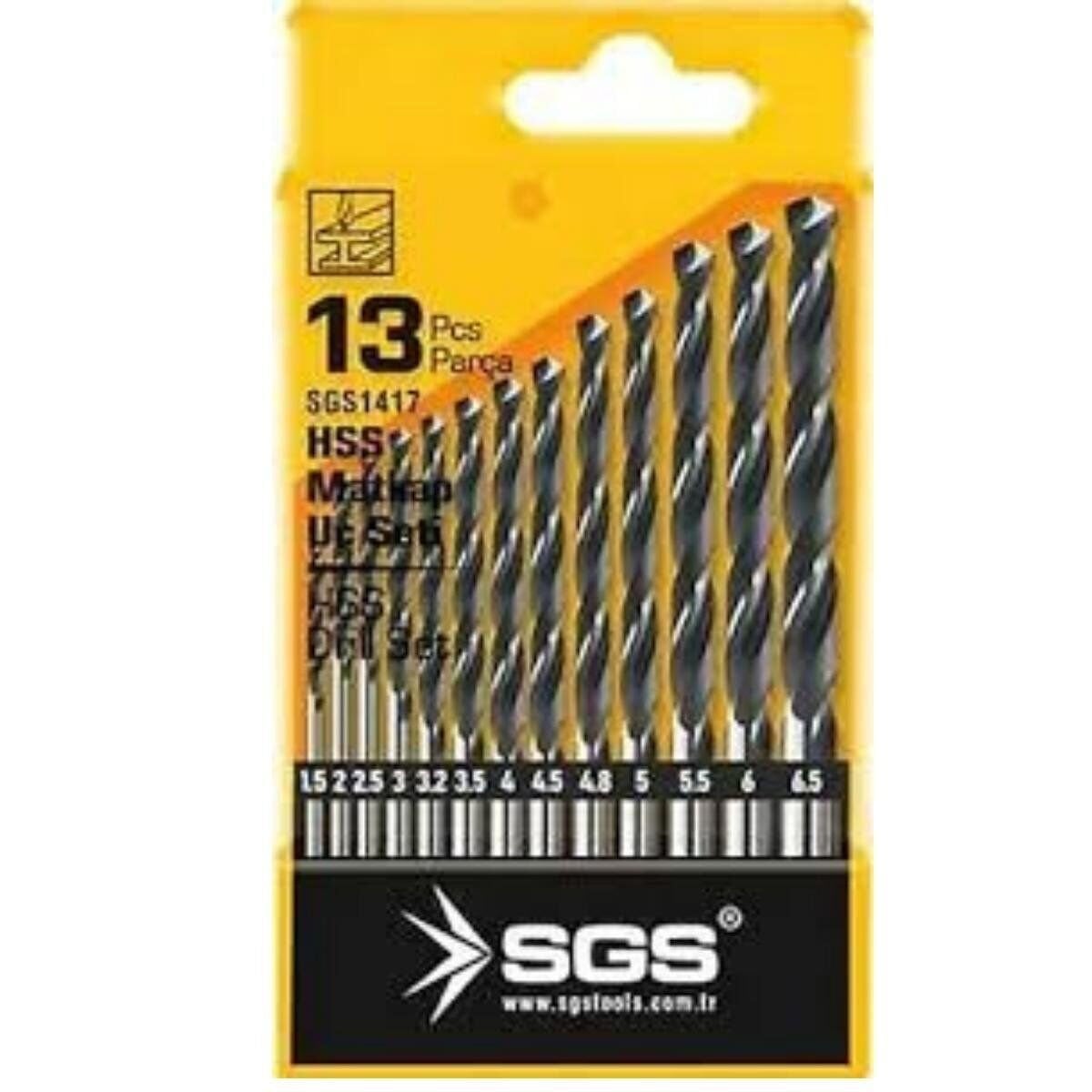 SGS HSS MATKAP UÇ SETİ 13 PARÇA
