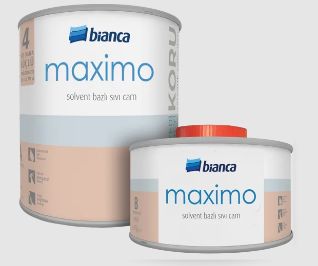 Stella Maximo Solvent Bazlı Sıvı Cam Vernik 0,5 lt