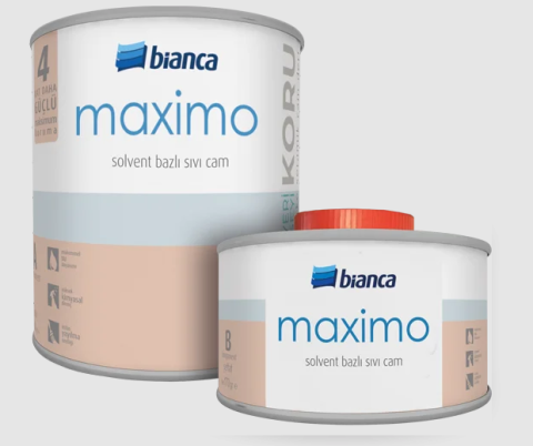 Stella Maximo Solvent Bazlı Sıvı Cam Vernik 0,5 lt