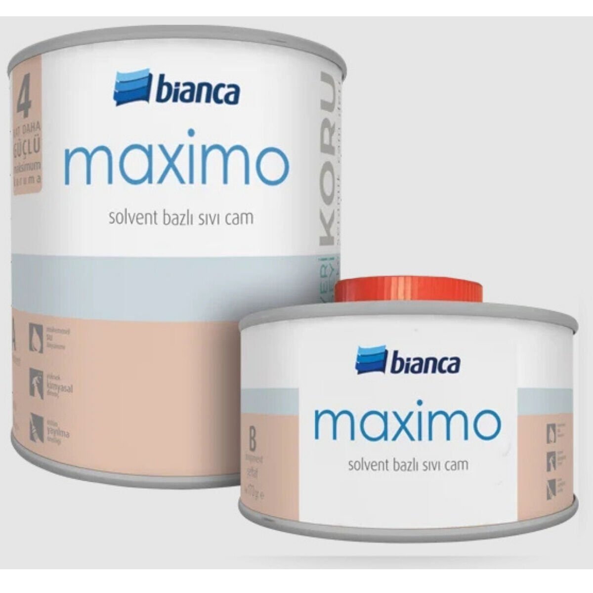 Stella Maximo Solvent Bazlı Sıvı Cam Vernik 0,5 lt