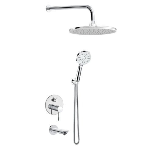 VALTEMO 4416 ICONIC CHROME 3 YOL ANKASTRE DUŞ SETİ (VS-4416)