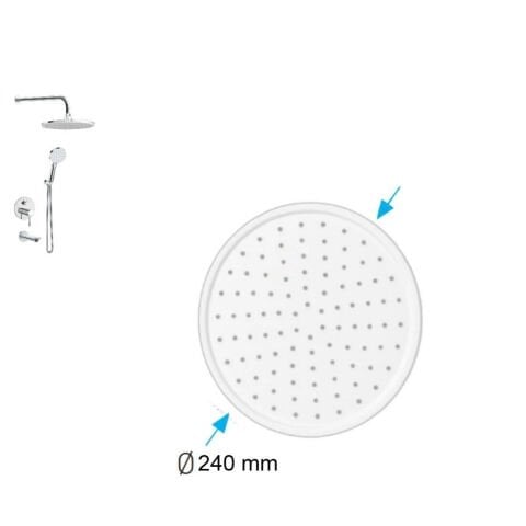 VALTEMO 4416 ICONIC CHROME 3 YOL ANKASTRE DUŞ SETİ (VS-4416)