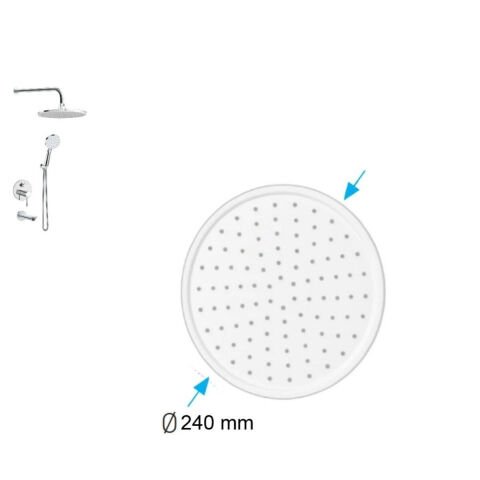 VALTEMO 4416 ICONIC CHROME 3 YOL ANKASTRE DUŞ SETİ (VS-4416)