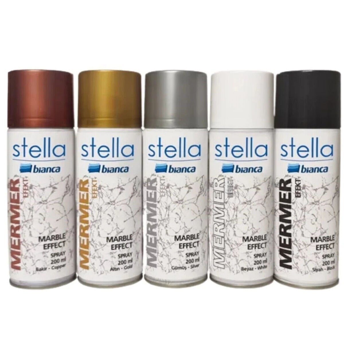 Bianca Stella Mermer Efekt Sprey