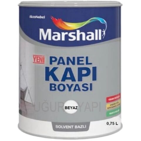 Marshall Solvent Bazlı Panel Kapı Boyası 2,5 LT