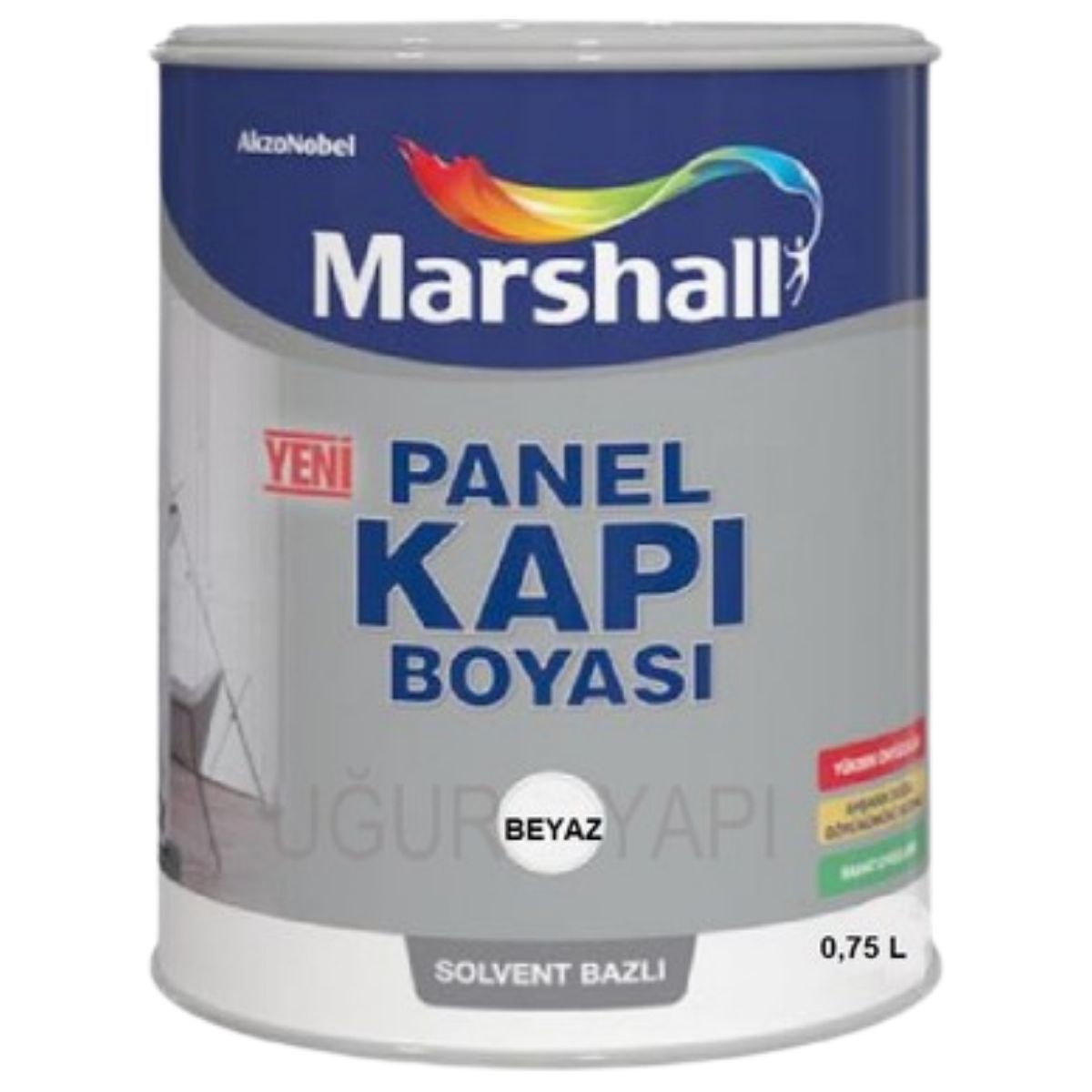 Marshall Solvent Bazlı Panel Kapı Boyası