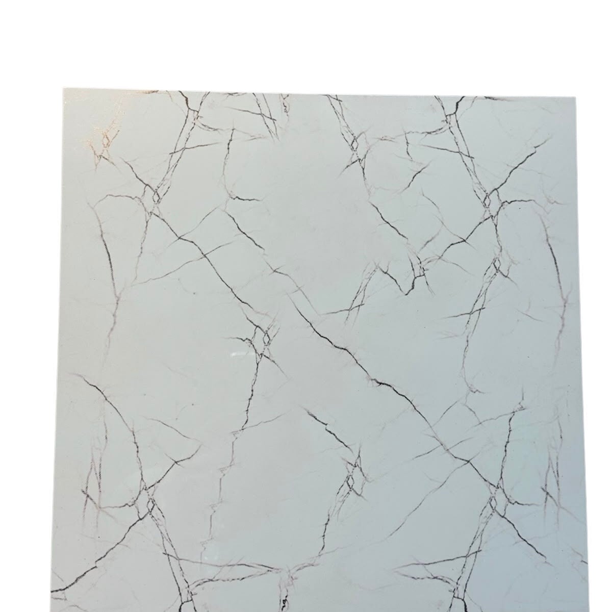 PVC 30x30 Panel Beyaz Desenli Mermer Görünümlü 1 m2