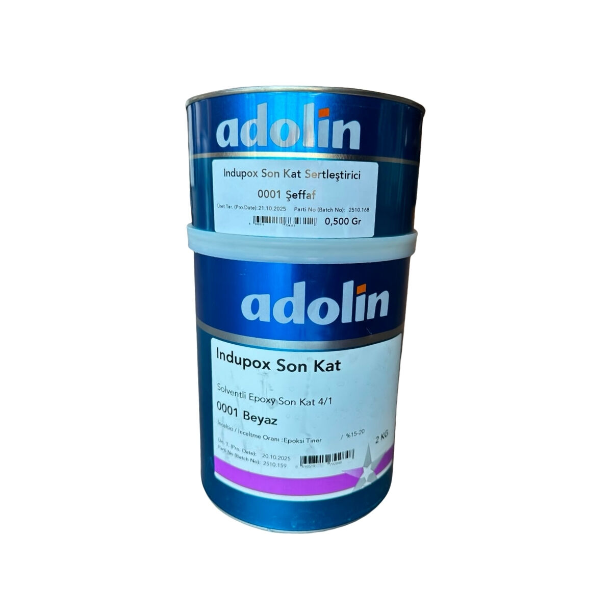 ADOLİN INDUPOX EPOKSİ SON KAT SERTLEŞTİRİCİ 0,5 KG