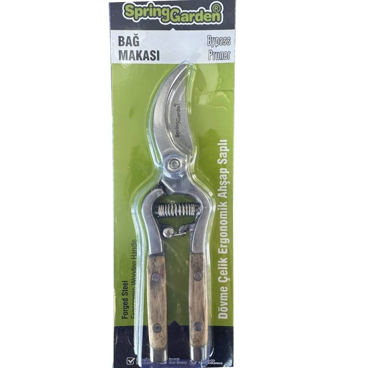 SPRİNG GARDEN BAĞ MAKASI AHŞAP SAPLI NO:508051