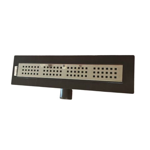 KARLİM 40 CM SİYAH GÖVDELİ PASLANMAZ DUŞ SÜZGECİ