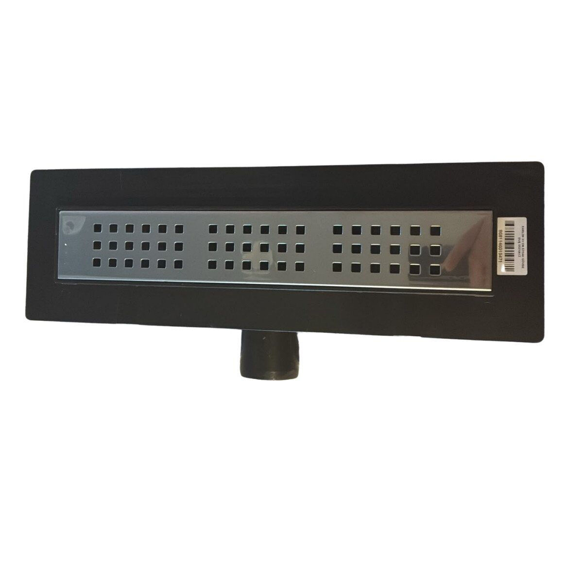 KARLİM 33 CM SİYAH GÖVDELİ PASLANMAZ DUŞ SÜZGECİ