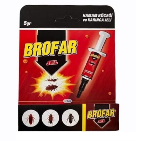 BROFAR HAMAM BÖCEĞİ VE KARINCA JELİ 5 GR