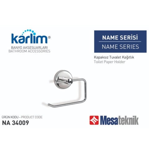 KARLİM NAME KAPAKSIZ TUVALET KAĞITLIK NA34009