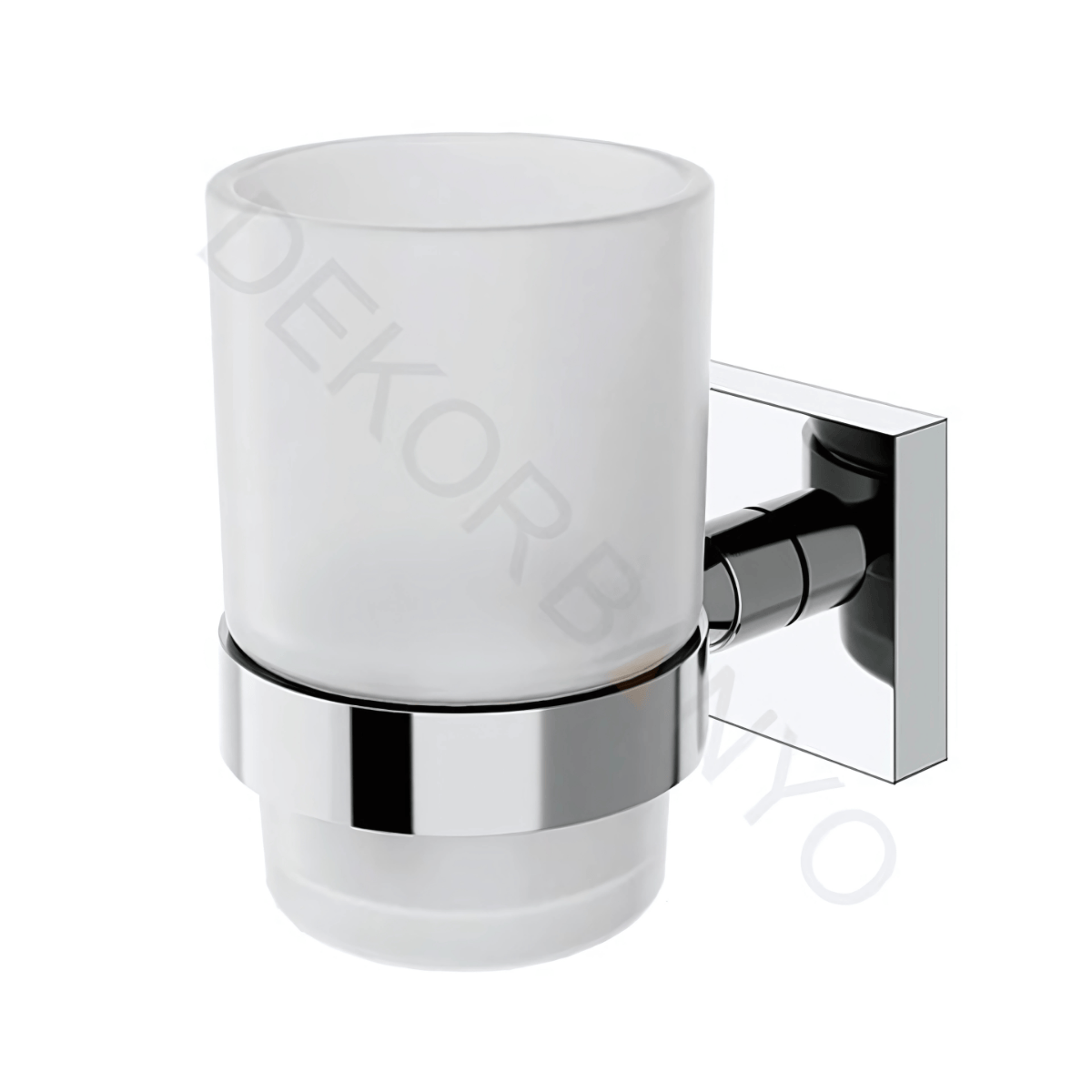 DKR Banyo Corner Diş Fırçalık Krom