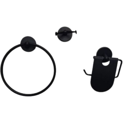 KARLİM NAME 3*LÜ SET SİYAH (NAS 5001)