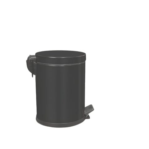 KARLİM PEDALLI ÇÖP KOVASI 5LT LİTRE SİYAH(K4105)