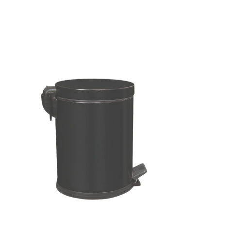 KARLİM PEDALLI ÇÖP KOVASI 5 LT SİYAH (K4105)