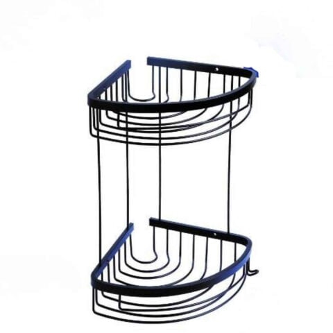 KARLİM EKO İKİLİ OVAL SÜNGERLİK MAT SİYAH (MSA1218.S)