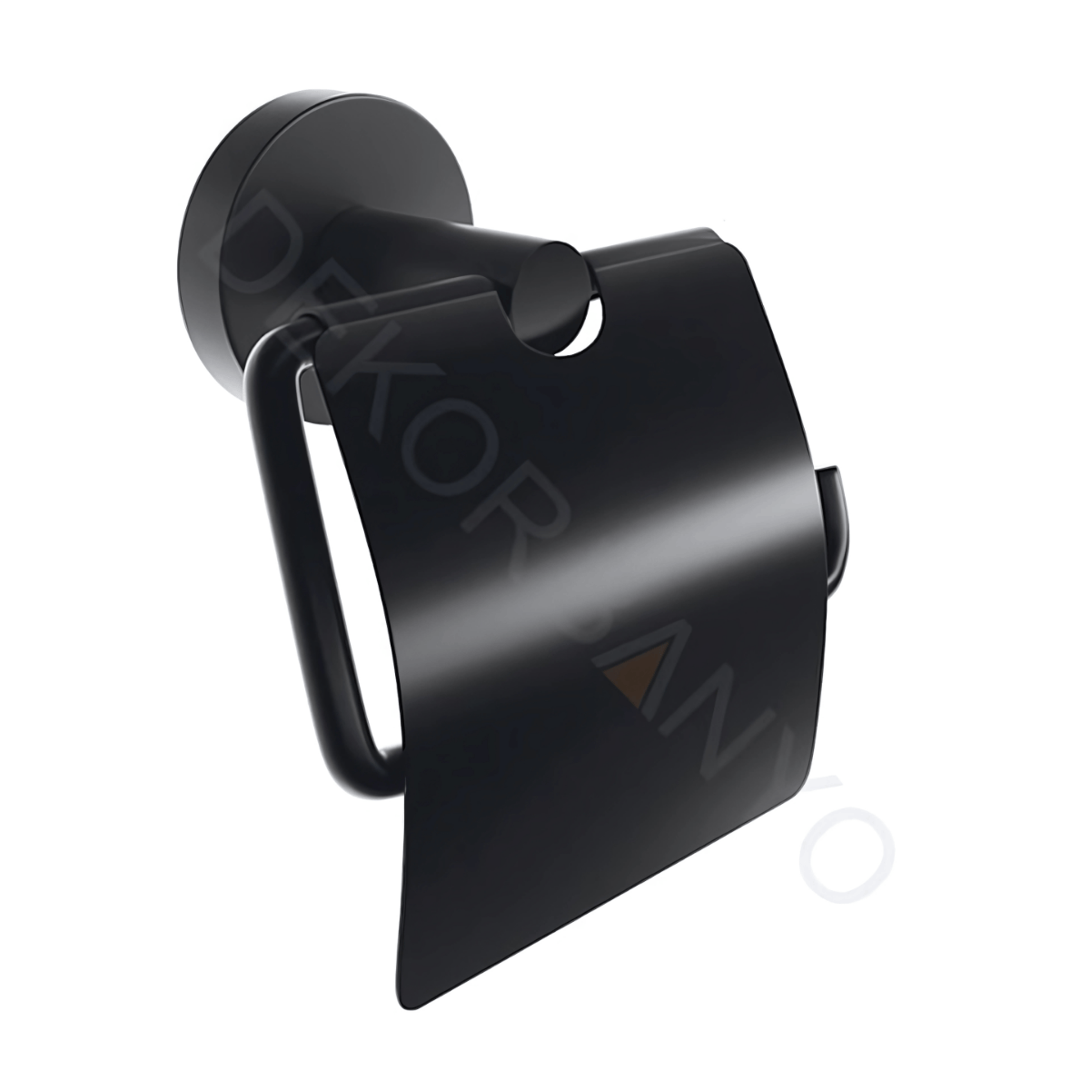 Dkr SS304 Kapaklı Siyah Kağıtlık