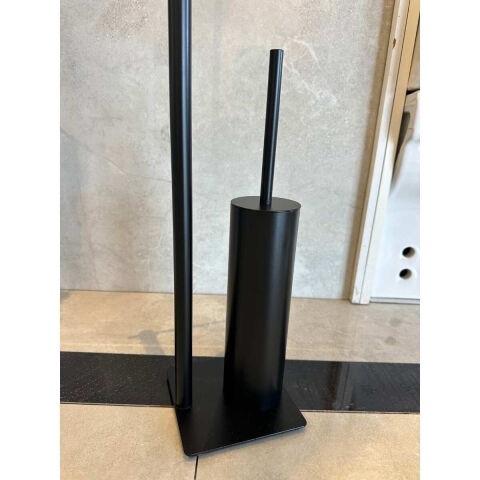 MESA TEKNİK KARLİM PASLANMAZ ÇELİK AYAKLI FIRÇALIK LÜX F5000 SİYAH