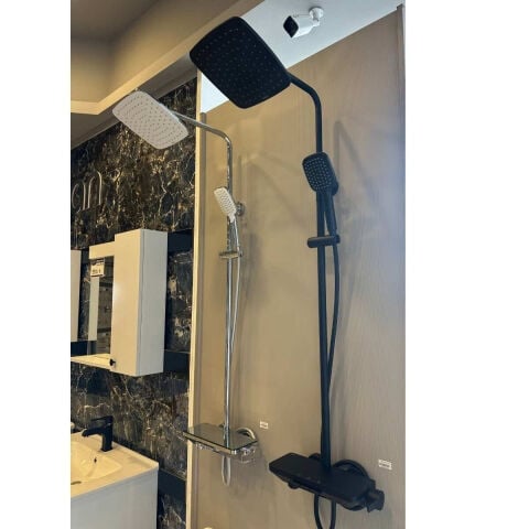TESKA PIANO MİX 3Y DUŞ KOLONU SİYAH DK 103 310 02
