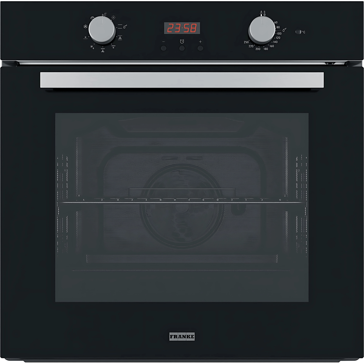 Franke Smart Linear Black Fırın FSL 86 H BK + TELESKOPIK RAY HEDIYELI