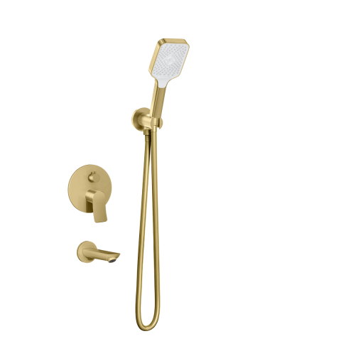 VALTEMO 4412 VALERO BRUSHED GOLD 3 YOL ANKASTRE DUŞ SETİ (VS-4412)