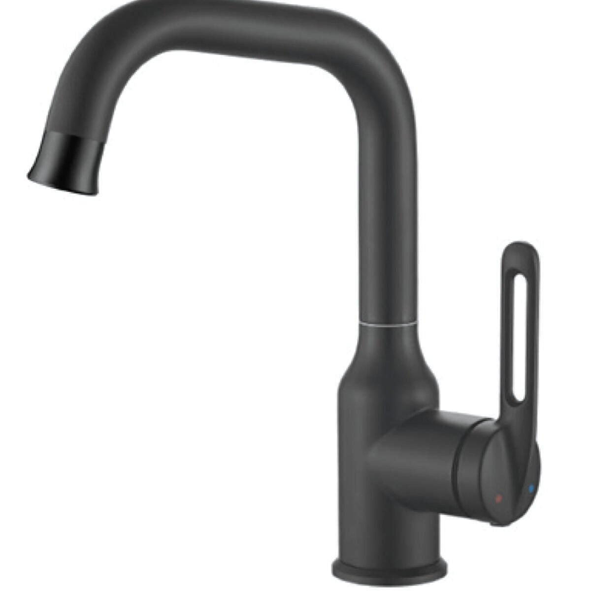 VALTEMO STELLO MATT BLACK LAVABO BATARYASI MEDIUM (VM-1402)