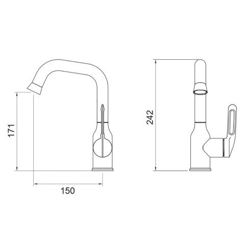 VALTEMO STELLO LAVABO BATARYASI (VM-1401)