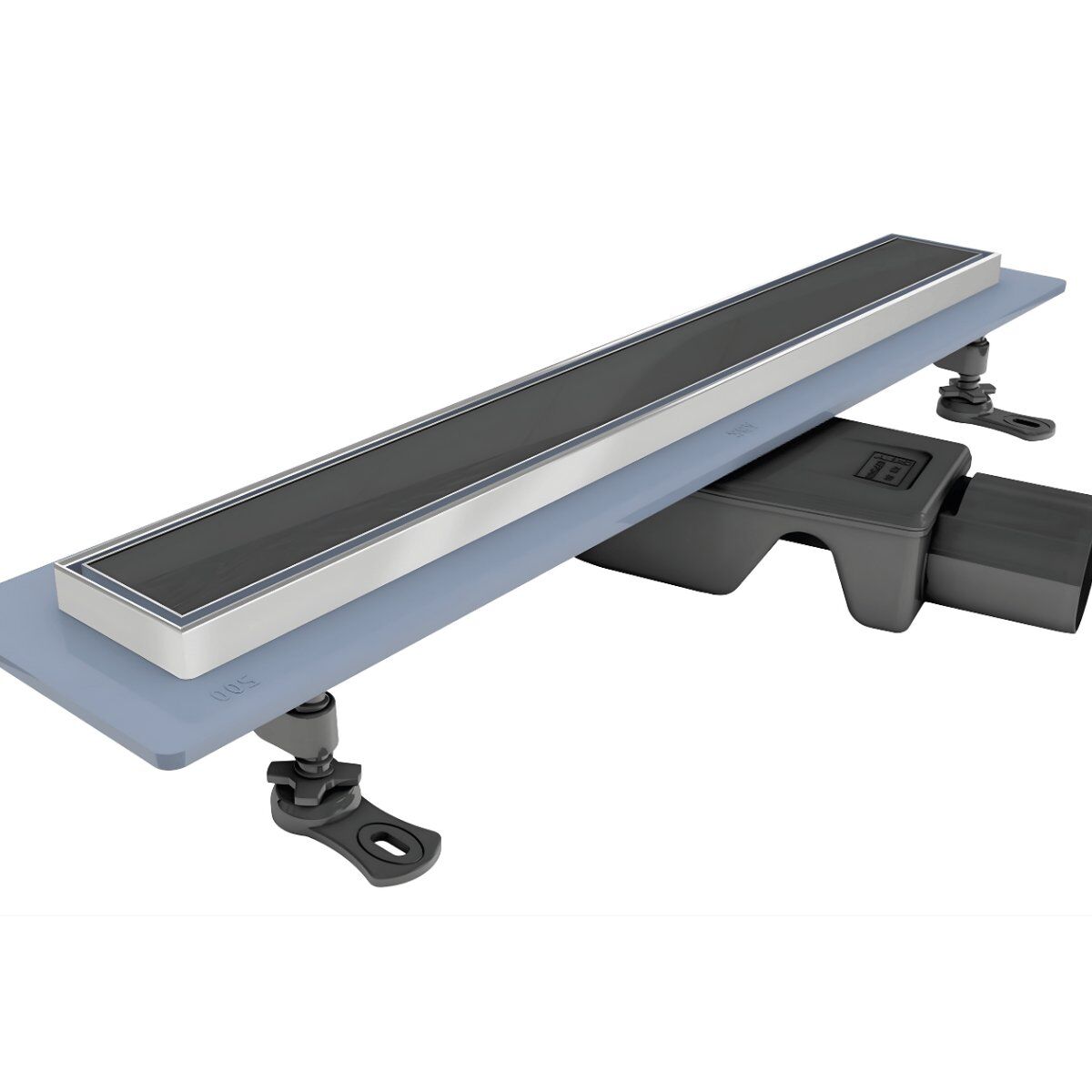 VALTEMO VLD-567310 SMARTLINE ARTY PLASTİK DUŞ KANALIU SİYAH 40 CM