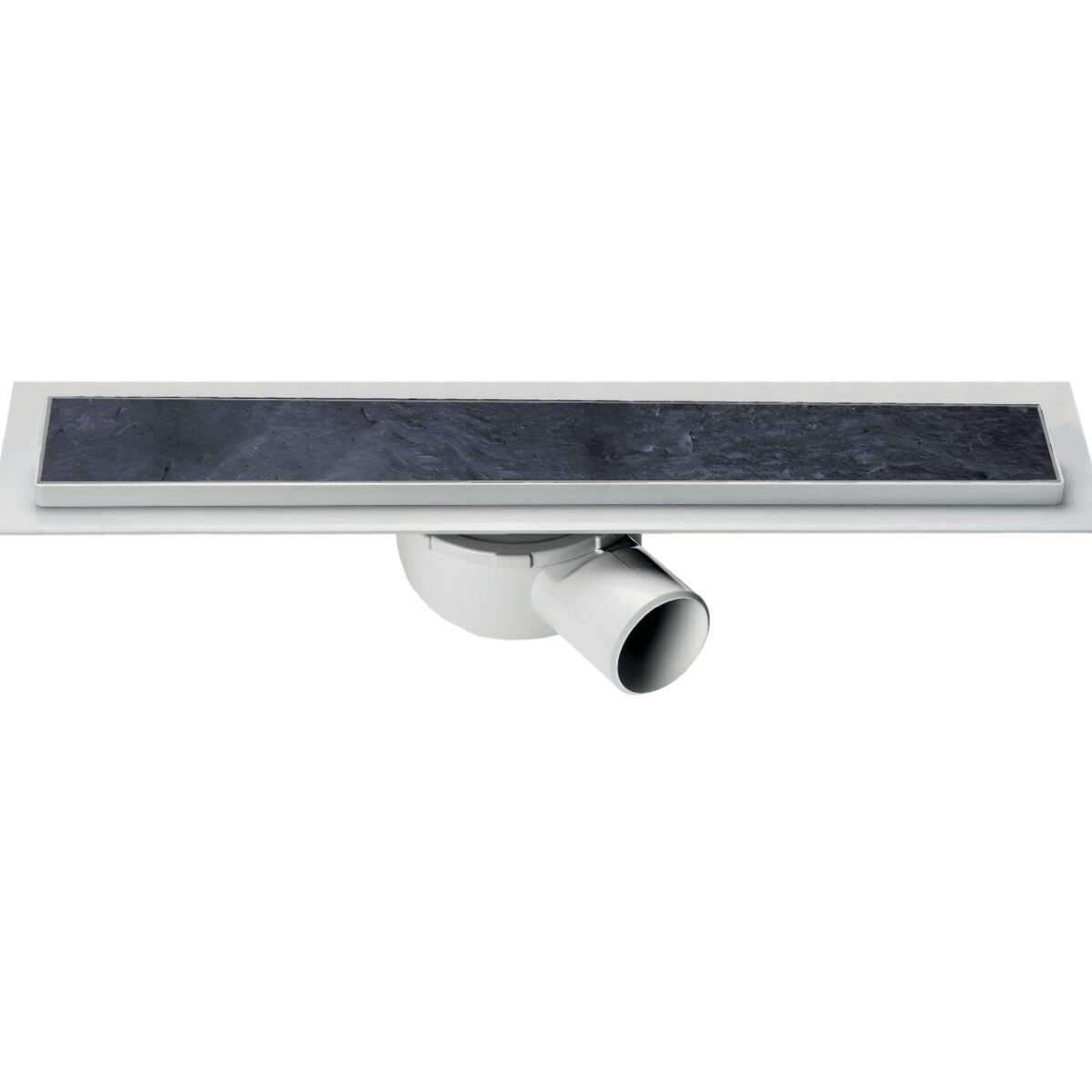 SAY-BU ALMİRA 50 CM LİNEER DUŞ KANALI MAT SİYAH DÜZ