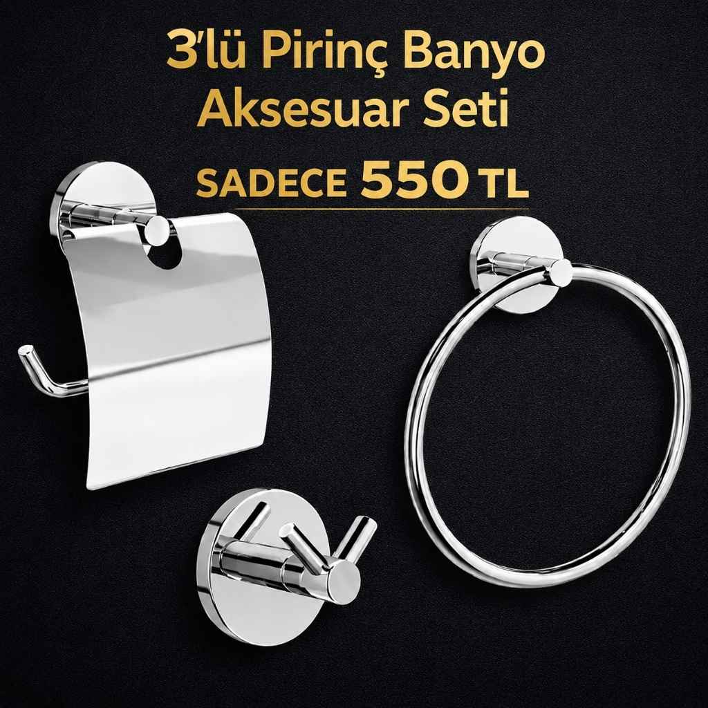 Valtemo Banyo Aksesuar Seti