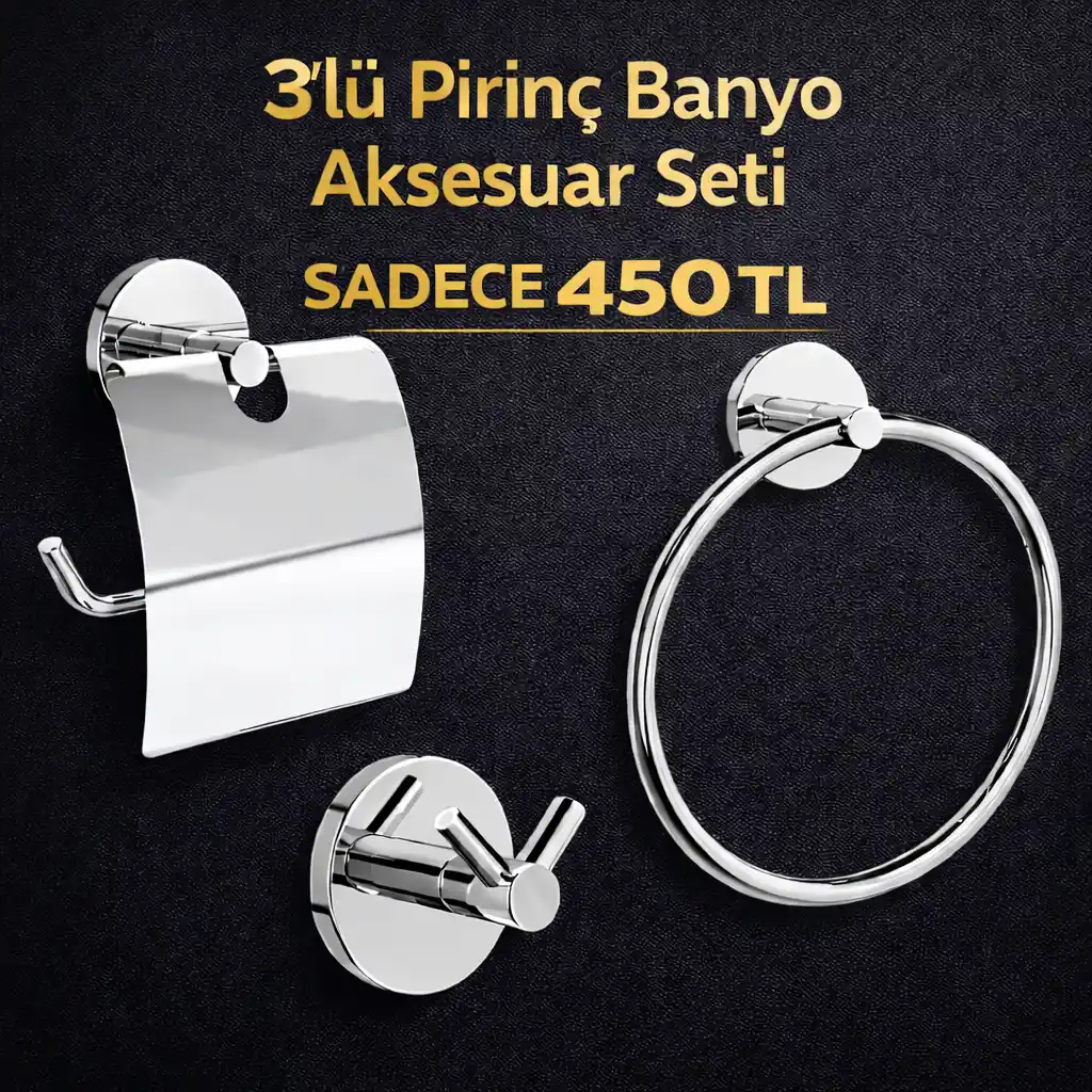 Valtemo Banyo Aksesuar Seti